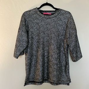 Cool Top by Pinkyotto, Silver/Black, One Size,